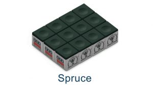 Spruce Silver Cup Cue Chalk