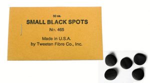 Tweeten small black spots